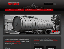 Tablet Screenshot of fermstan.com.pl
